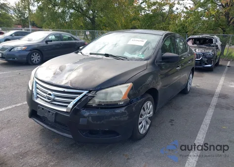 2014 Nissan Sentra Sv from USA, damaged, VIN 3N1AB7APXEY341232